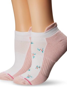 womens 2pk Compression Low Cut Socks