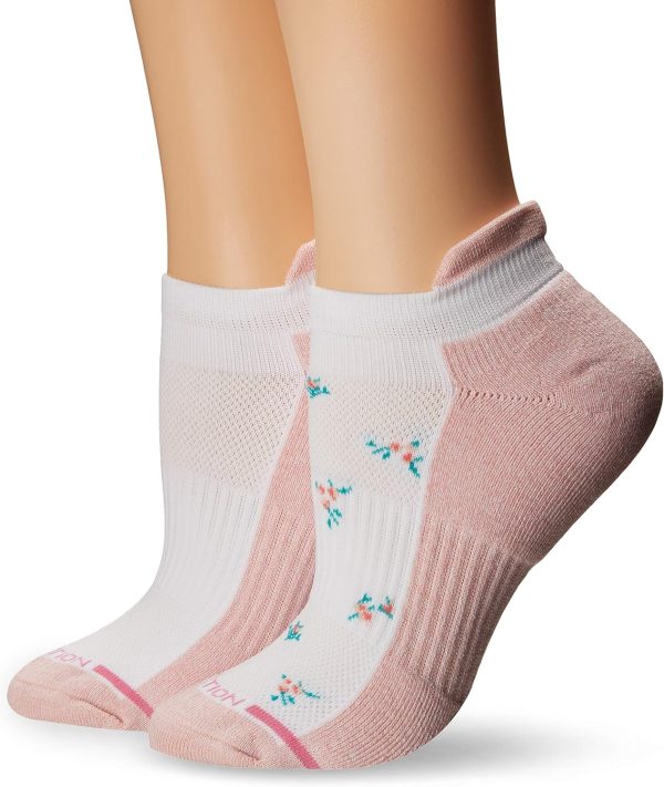 womens 2pk Compression Low Cut Socks