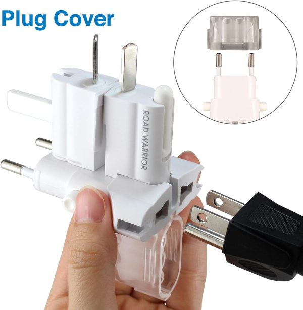 ROAD WARRIOR Worldwide Travel Plug Adapter European/UK/Australia/USA/India/Brazil/China Does Not Convert Voltage RW101WH - Image 8